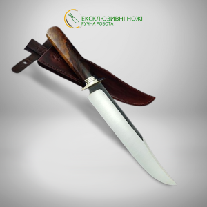 ТИТАН ніж ручної роботи майстра RUSLAN KNIVES, сталь N690™, 60 HRC кріо